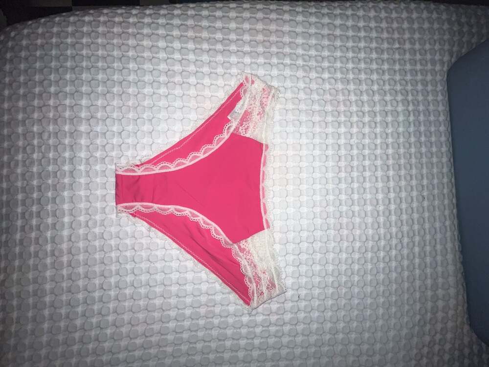 Honeydew Intimates Pink Lace Trim Cheeky Panty